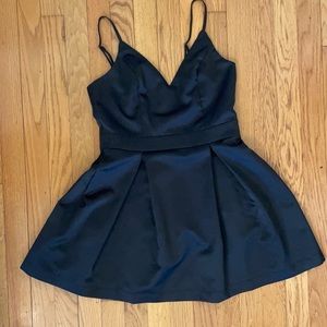 Black Lulu’s skater dress